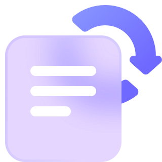 实时查看回收进度图标